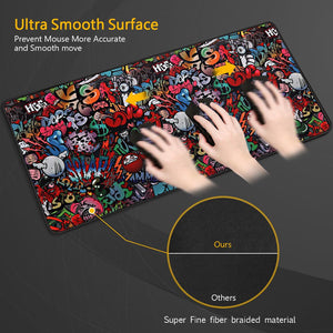 Graffiti RGB Mouse pad