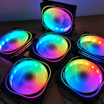 COOLMOON 120mm Quite RGB Case Fans (5-Pack)
