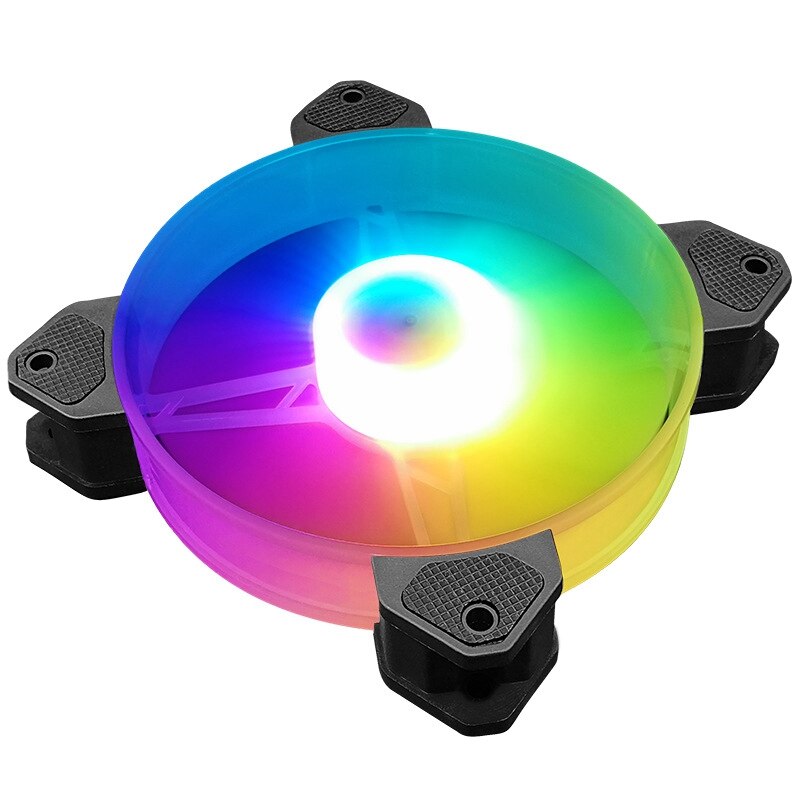 COOLMOON F-YH 120mm RGB Case Fans (5-Pack)