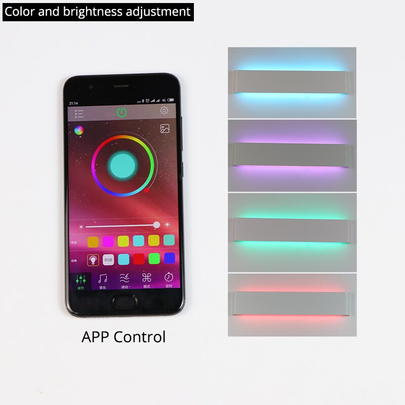 RGB Bluetooth Wall Shade