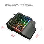 One-Handed Mechanical Gaming Keypad