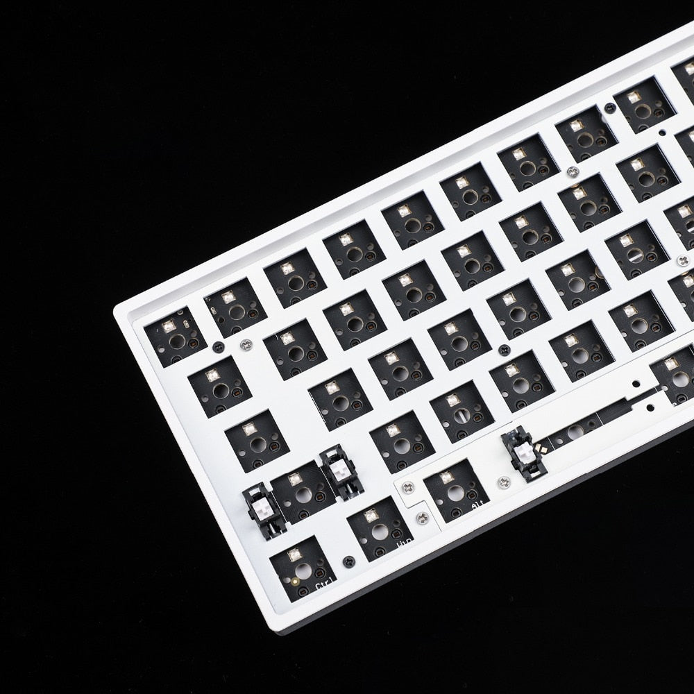 White Wired HotSwap Keyboard