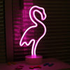 Pink Flamingo LED Sign