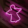 Pink Angel LED Sign