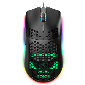 Wired RGB Honeycomb Mouse