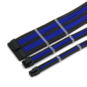PSU Extension Cable Kit (Blue & Black)