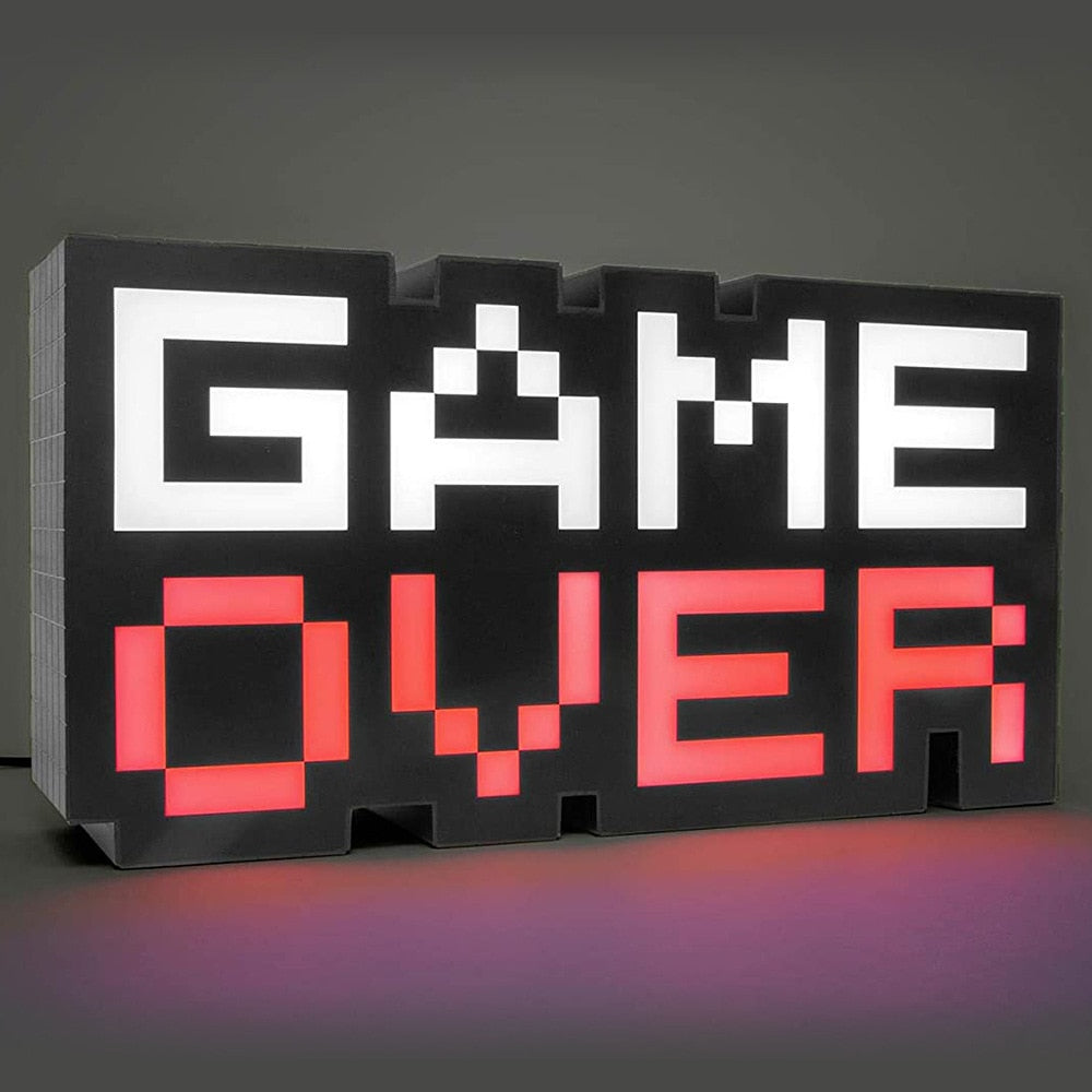 GAME OVER 8-Bit Sign
