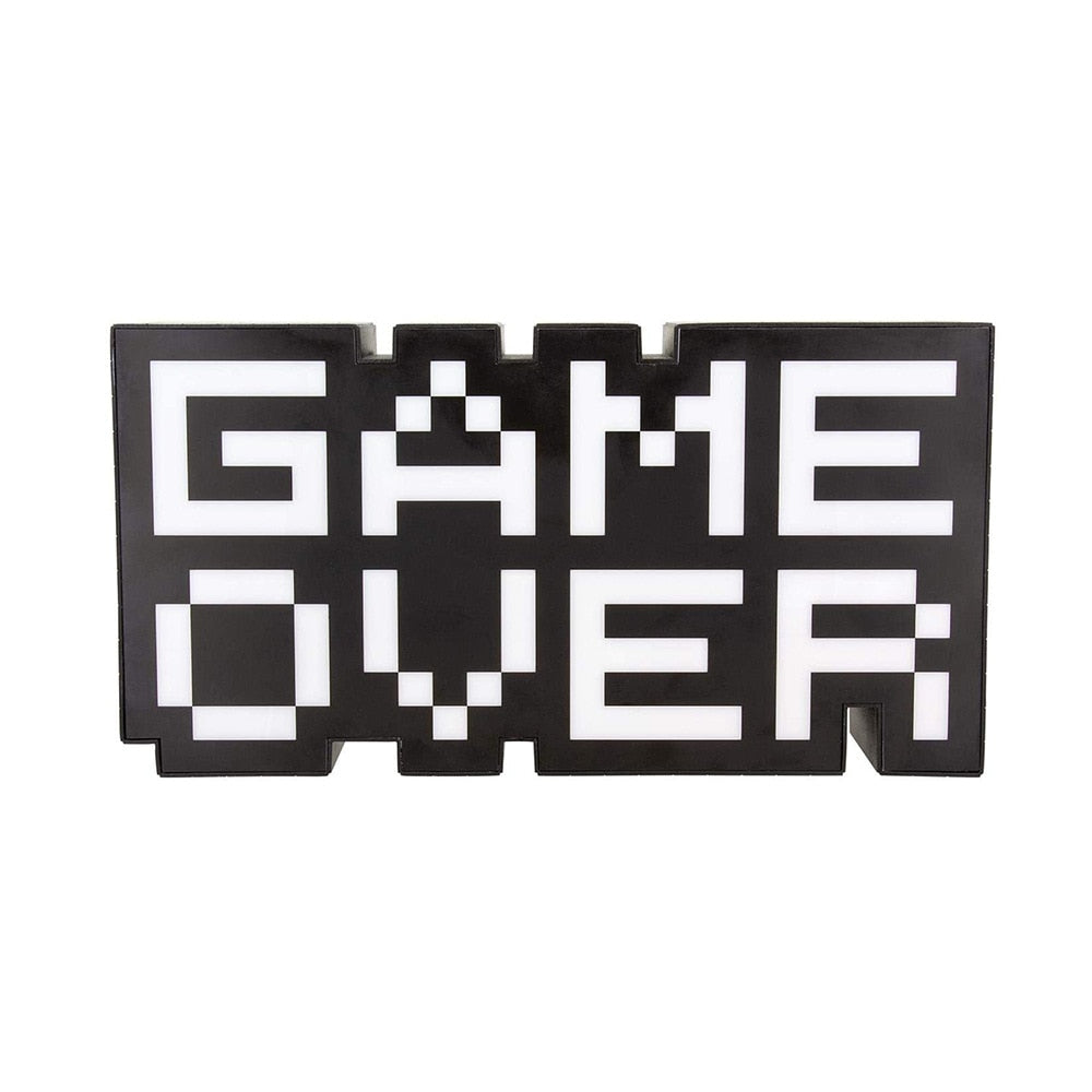 GAME OVER 8-Bit Sign