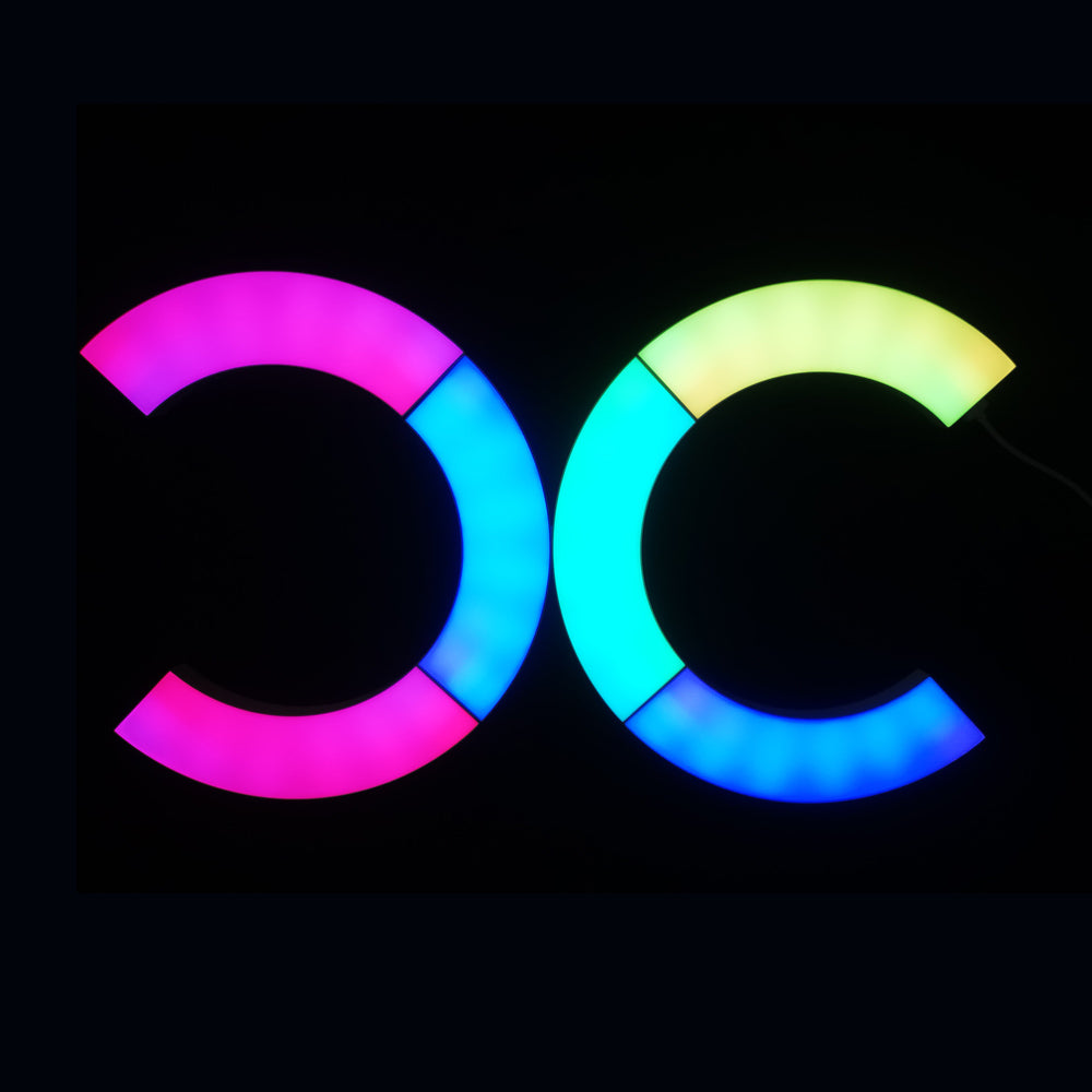 Dreamcolor Quarter Ring LED Panels - 6 Pack
